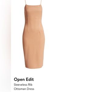 NWT Ribbed Midi Dress